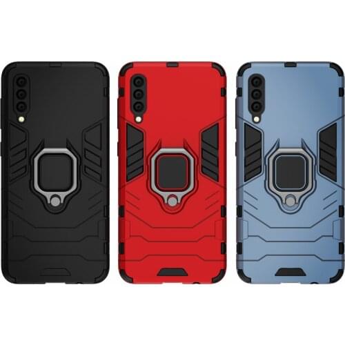 FOR Funda Samsung A50 Case Ring Stand Bumper Phone Cover FOR Samsung Galaxy A50 A 50 2019 A505 A505F SM-A505F Phone Cases Couqe