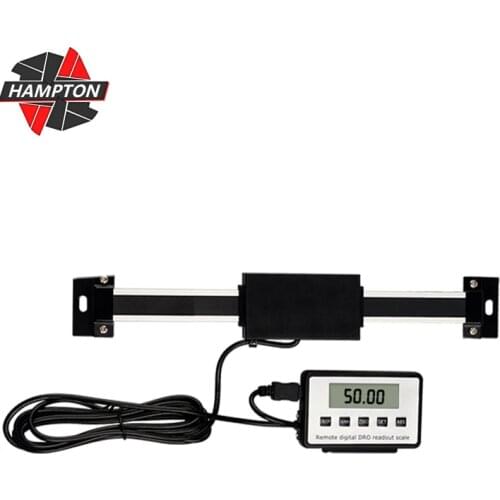 HAMPTON Digital Linear Scale 0-150mm/0-200mm/300mm 0.01mm Magnetic Remote Digital Readout Digital Linear Scale External Display