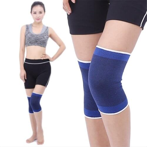 Elastic Knee Pads Nylon Sports Fitness Gear Kneepad Brace Running Basketball Protector Volleyball Knee Support