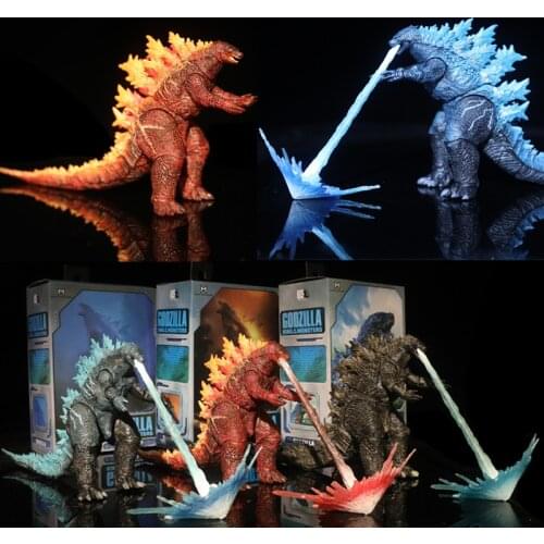 Bandai Japanese Anime Godzilla vs. King Kong Action Model Hand-made Godzilla Monster Boxed Model Decoration