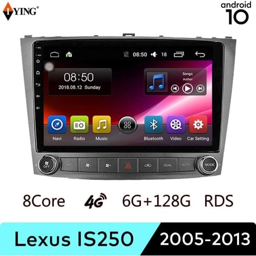 IYING Wireless Carplay For Lexus IS250 IS200 IS220 IS30 2005-2013 Car Radio Multimedia Video Player Navigation GPS Android 10