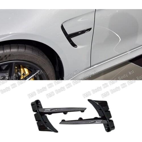 Lively2021 Fit For Bmw M4 Modified Mp Fender Vent New 3 Series F30 F35 An M3 Leaf Plate Label