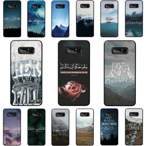 MaiYaCa Arabic Quran Islamic Muslim Phone Case for Samsung Note 5 7 8 9 10 20 pro plus lite ultra A21 12 02