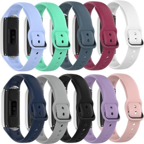 New Sale Silicone Watch Strap Wrist Band For Samsung Galaxy Fit SM-R370 Smart Watch Bracelet Watch Strap SmartWatch Accessories