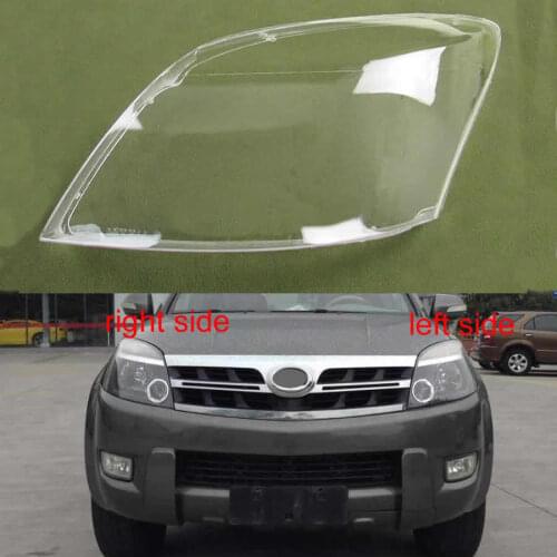 Front Headlight Lamp Shade Headlight Transparent Cover Lampshade Headlamp Glass For Great Wall Hover Haval H3 2005-2013