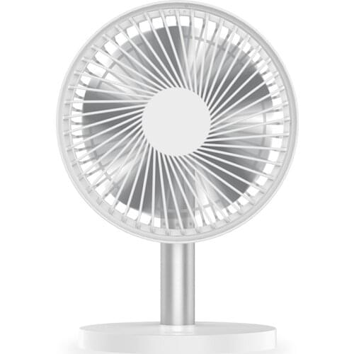 Rechargeable Desk Fan Portable Ultra-Quiet Creative Electric USB Fans Silent Mini Desktop Fan for Home
