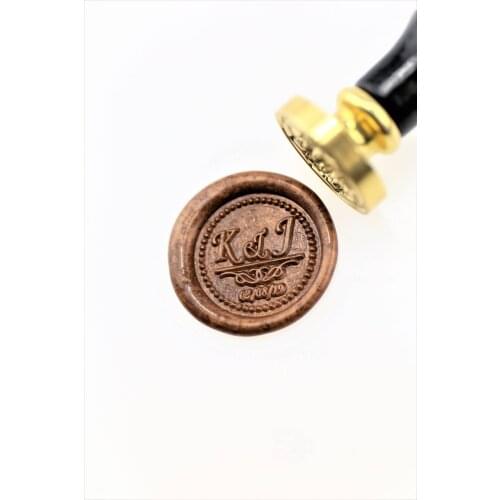 Personalized Nautical Wedding with Initials wax seal stamp/initials Custom wedding seals/wedding invitation seal