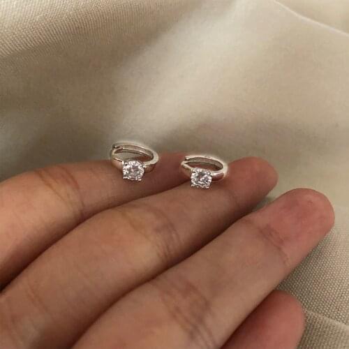 Stud Earrings for Women Hypoallergenic Fashion Crystal Charm Party Entertainment Earrings Jewelry Accessories