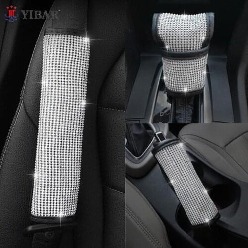 Universal Sparkle Luxury Bling Rhinestone Diamond Car Accessories Wheel Cover