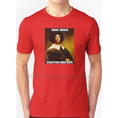 Hip Hop Painting Luda Meme T Shirt 100% Pure Cotton Ludacris Atlana Afro Nemea Backwoods Swishers Zig Zags Stoner Ganja Girls