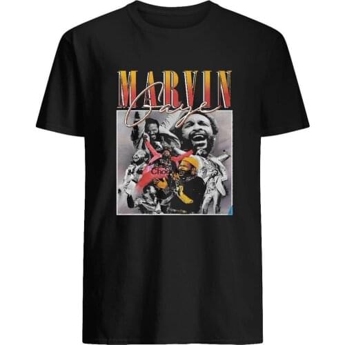 Marvin Gaye Vintage 90s Shirt Legend Marvin Gaye Remembering Vintage funny shirtsIn Memory T Shirt Homeage American Legend
