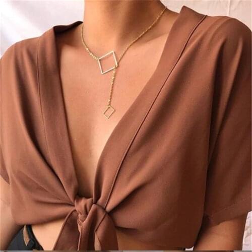 Vintage Multilayer Pendant Necklace For Women 2020 Bohemian Gold Geometric Coin Necklace New Arrival Trendy Jewelry