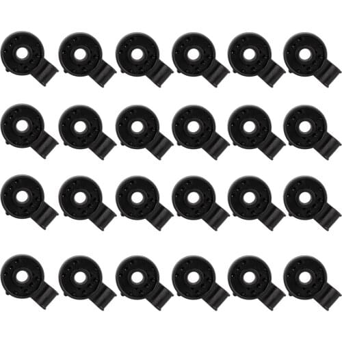 24pcs Garden Net Cover Clips Nets Outdoor Poultry Privacy Screen Moteder New Securing Polyethylene Greenhouse Film Canopy Fixer