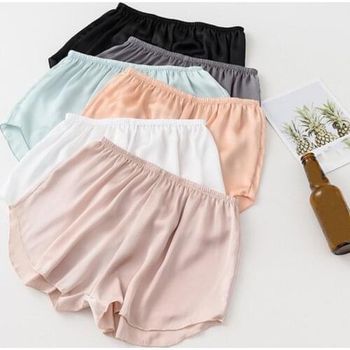 Women Summer Sports Shorts Casual Basic Shorts Solid Color Anti-exposure Women Mid Rise Loose Shorts for Running