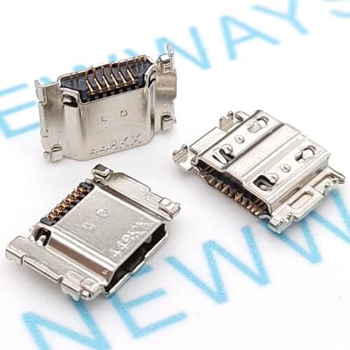 10Pcs High Quality Original Charging Port For Samsung S3 I9300 I9308 I939,Micro 11Pin Usb Connector