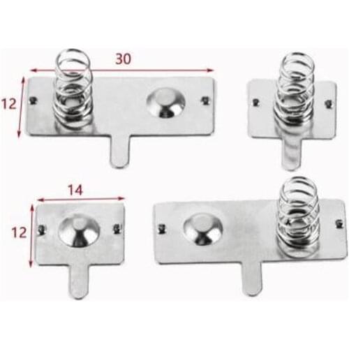 50sets No.5 battery shrapnel AA battery spring piece 5#spring Toy remote control battery contact piece 14*12