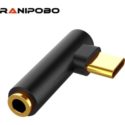 Type C 3.5mm Jack Earphone USB C Male to 3.5mm AUX Audio Adapter USB-C 3.5 Converter Cable For Samsung Huawei P20 Xiaomi 10