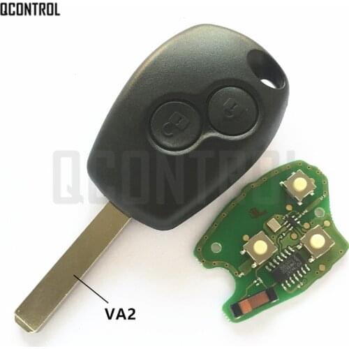 QCONTROL Car Remote Key Suit for Renault Clio Scenic Kangoo Megane PCF7946 / PCF7947 Chip