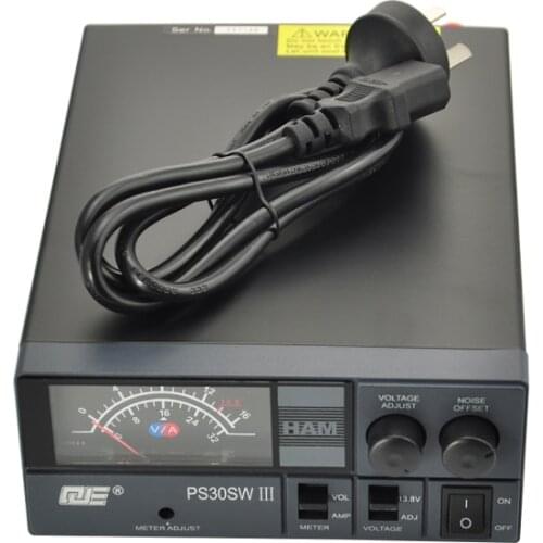 QJE Power Supply PS30SWIII 13.8V 30A Regulated Switching Power Supply shortwave base station Regulator power supply PS30SW III