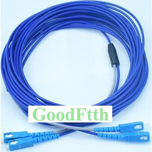 Armoured armored Patch Cord SC-SC UPC SC/UPC-SC/UPC SM Duplex GoodFtth 1-15m