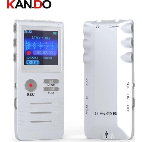 V8818 PCM lossles Voice Recorder Long Distance 45meters Voice Recorders Audio Recording Dictaphone REC password lossless player