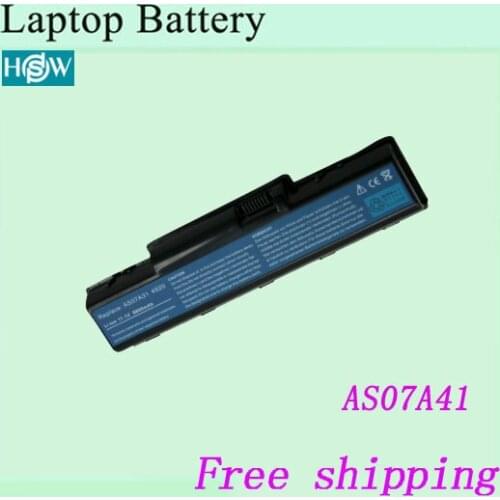 For Aspire 2930 2930G 2930Z 4230 4310 4315 4330 4520 4520G 4530 4710 4710G 4710Z 4715 4715Z Laptop Battery For ACER AS07A41