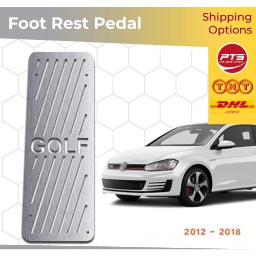 For VW Golf 2012 2013 2014 2015 2016 2017 2018 Car Accessories ABS Chrome Foot Rest Pedal Body Molding Moulding Trim