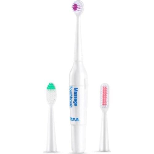 Electric Ultrasonic Massage Toothbrush Waterproof Oral Product Soft Brushing Whitening Tooth Brushes For Children Adult Family