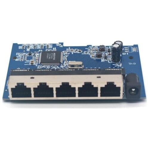 Gigabit Switch Network Monitoring 5-way Broadband Ethernet Switch Network Cable Shunt