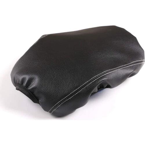 Car Leather Center Console Armrest Cushion Protector for Toyota Tacoma 2016-2020