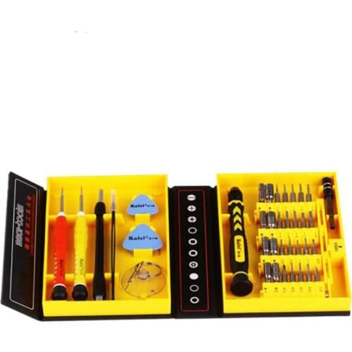 38 in 1 Professional Opening Pry Tool Repair Kit with Magnetic Bits, Sockets and Anti-Static Tweezer for Mobile Phone