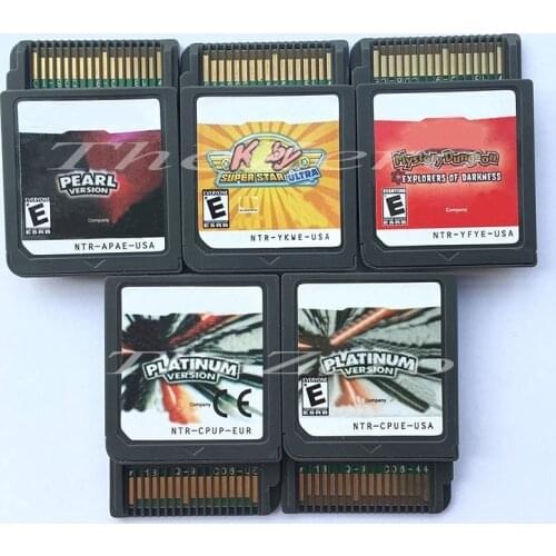 Pearl Kby: Super Star Ultra Video Game Cartridge Console Card US/EU Version for DS3DS2DS Console