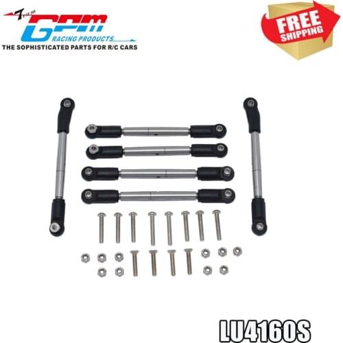 RC Radio control car stainless steel metal full rod set for LOSI 1/10 LASERNUT TENACITY ULTRA4 option upgrade parts
