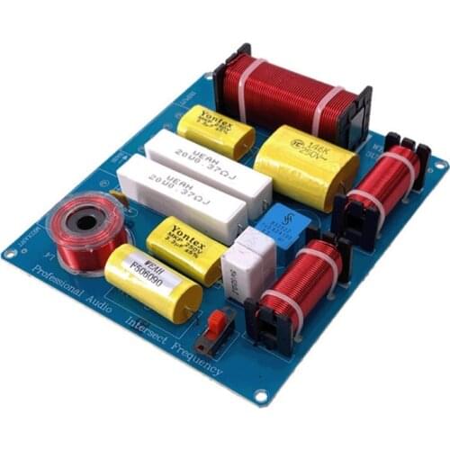 Adjustable Multi Speaker Treble/bass Weah-3505 Frequency Divider 3 Way Crossover Filters Updated Version