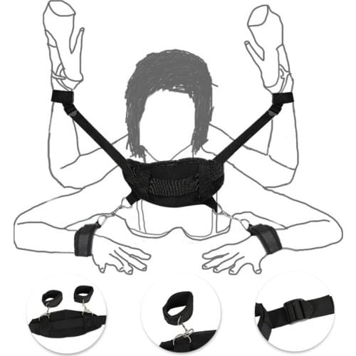 Adult Sex Toys Hand Cuffs Thigh And Wrist Cuff BDSM Bondage Games Slave Restraint Strap System Roleplay Erotic Games For Couple