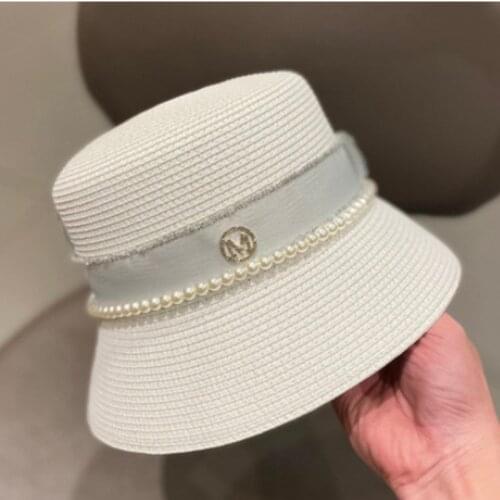 Womens Beach Hat Wide Side Female Casual Panama Hat Lady Classic Flat Straw Sun Hat Women Fedora