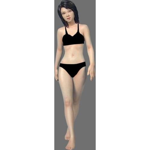 1/12 Resin Model Building Kit Girl