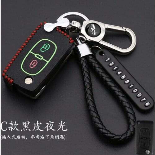 2 buttons car key case car key cover For Citroen C3 C4 C4L C5 C6 for Peugeot 207 307 308 407 Flip Replacement Accessories