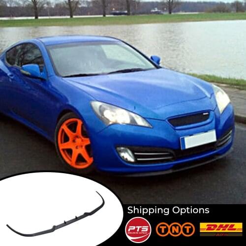 For Hyundai Genesis Coupe CUPRA R FRONT SPOILER BUMPER LIP Euro Spoiler Lip Universal 3 pcs Body Kit