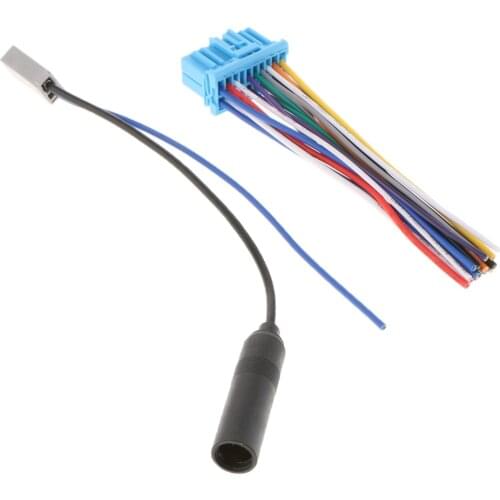 Car DVD Radio Install Stereo Cable Plugs Antenna Adapter for Acura