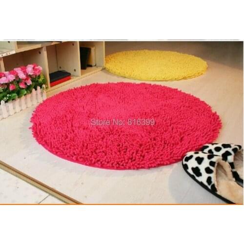 Free Shipping 120*120cm For Living room Washable Super Cute Round Carpet Bedroom Carpet