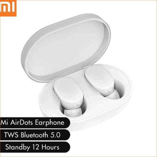 Original Xiaomi AirDots Bluetooth 5.0 Earphones Youth Edition Mi True Wireless In-ear Earbuds Bluetooth 5.0 TWS Air Dots Headset