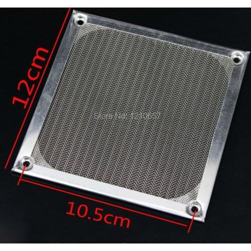 30 Pieces lot Aluminum Dustproof Filter Dust Mesh Strainer For 120mm PC Computer Cooling Fan