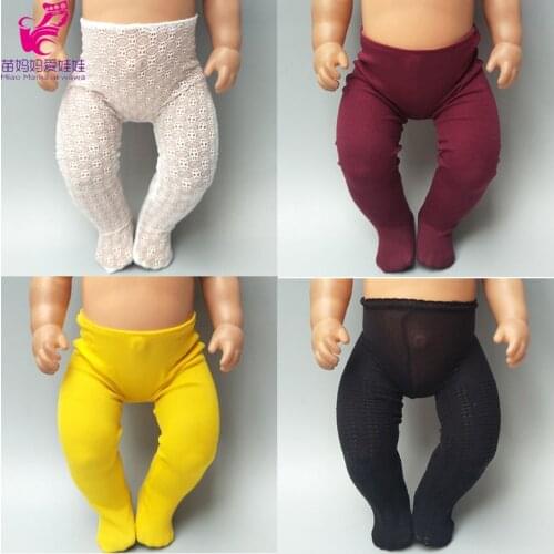 Doll legging for 43cm baby doll long socks 18 inch doll socks doll accessories