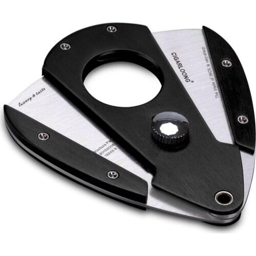 Cigar cutter portable sharp double-edged blade cigar knife cigar scissors CC-0109