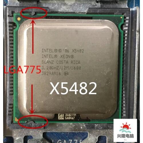 Intel Xeon X5482 Processor 3.2GHz/12M/1600Mhz equal to LGA775 Core 2 Quad Q9650 CPU,works on LGA775 mainboard no need adapter