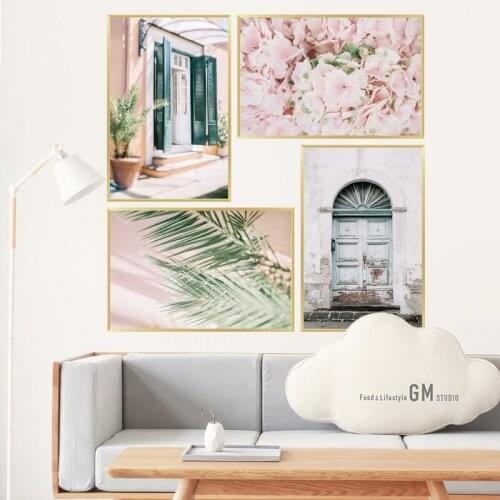 Pink Girl Heart Wall Sticker Warm Painting for Living Room Wall Bedroom Decor Dormitory Bedside Room Decoration Mural Wall Art