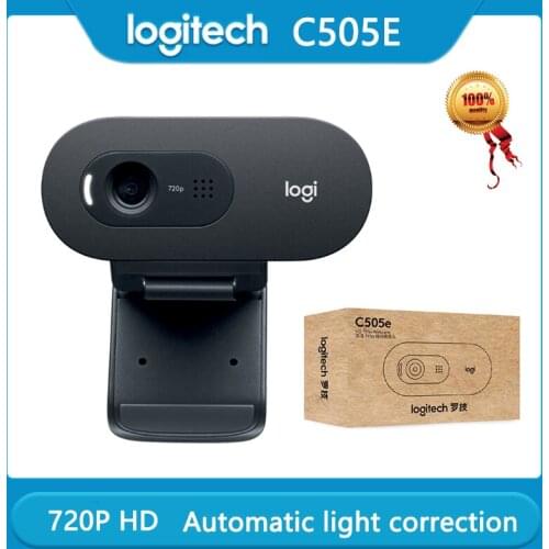 Logitech C505E 720P 30FPS network HD camera teaching portrait collection desktop computer with microphone free drive