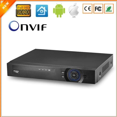 New Arrival FULL HD 48V PoE NVR 4Channel 1080P IEEE802.3af Security NVR PoE Switch Inside ONVIF XMEYE 4CH PoE CCTV NVR 1080P