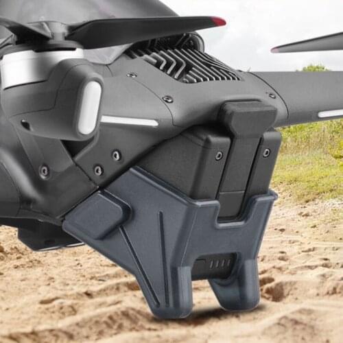 Landing Gear Wear Resistant Battery Footrest Increasing Protective Battery Cover Dustproof Accessories for FPV Drone